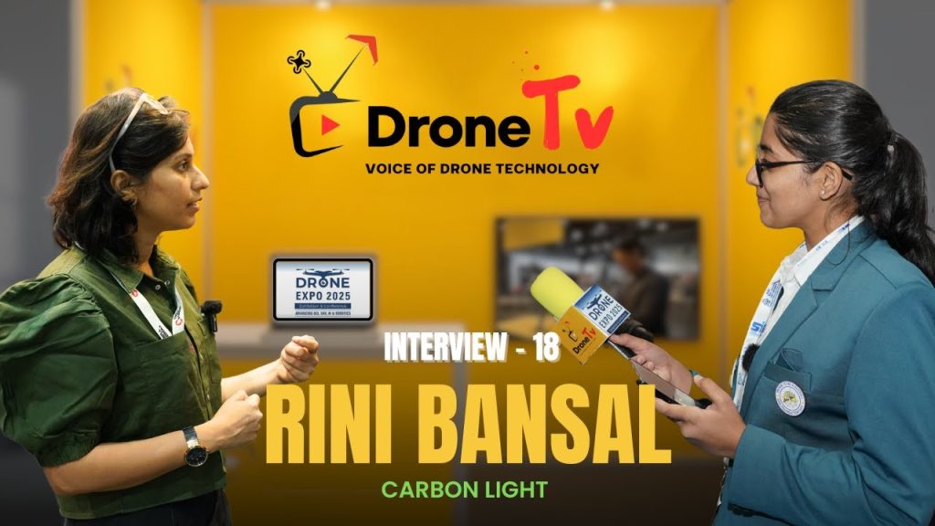 Drone TV | Rini Bansal Showcases Carbon Light Innovations at Drone Expo 2025