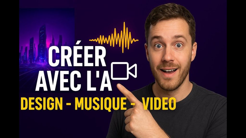 “Création de contenu avec l’IA : Design, Musique & Vidéo (Tutoriel complet)”