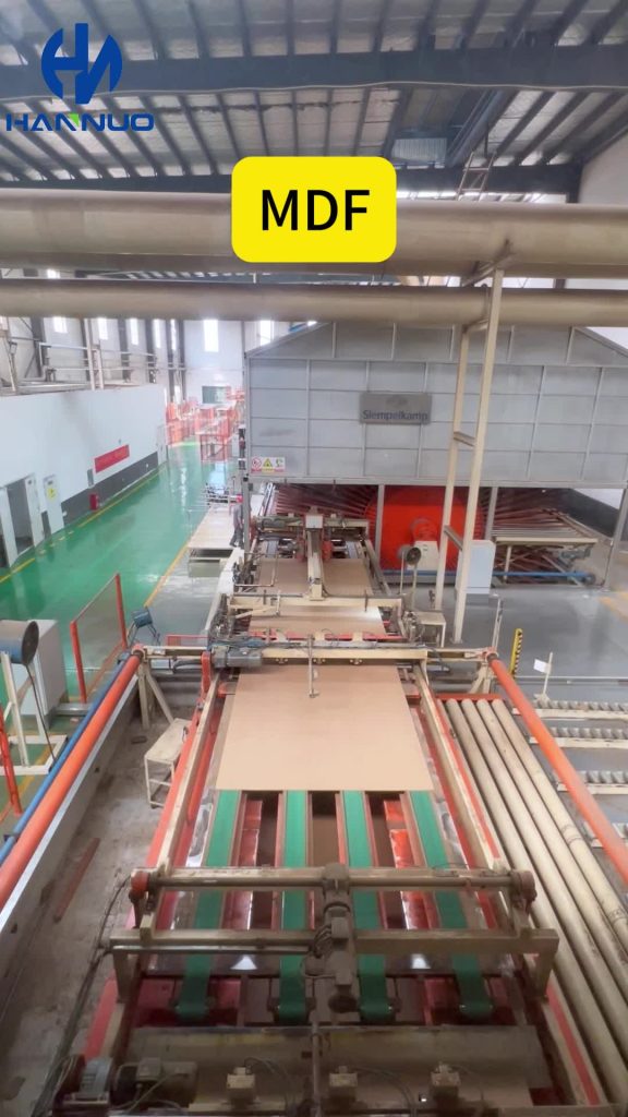Notre usine produit du MDF.