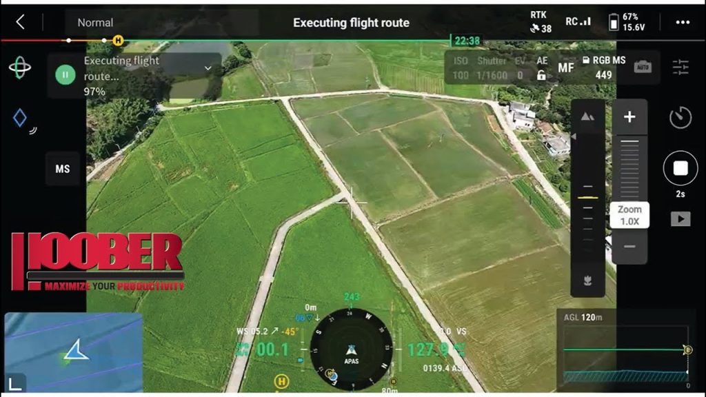 DJI Mavic 3M Tutorial - Mapping A Field & Planning A Route