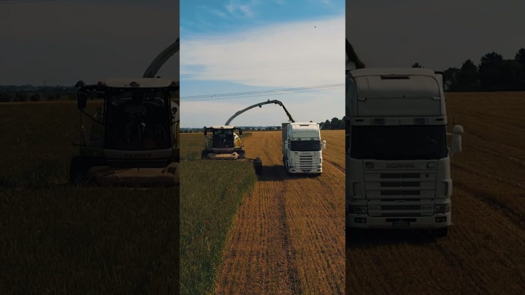 dji mavic air 2 VS claas tractor | agricoltura - video cinematografico 🚜