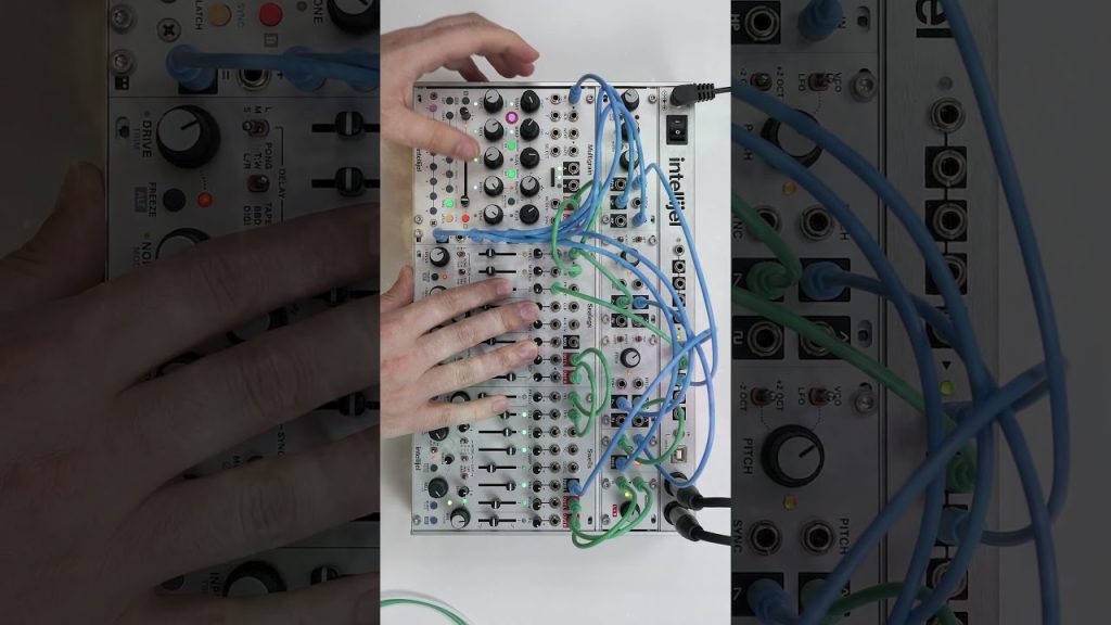 Cinematic drone with Intellijel Multigrain, Sealegs and Swells #intellijel #drone #reverb #modular